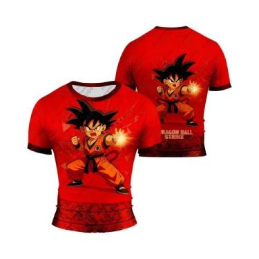 Imagem de Camiseta Infantil Masculina E Feminina Dragon Ball Z Goku Jiu Jitsu Fi