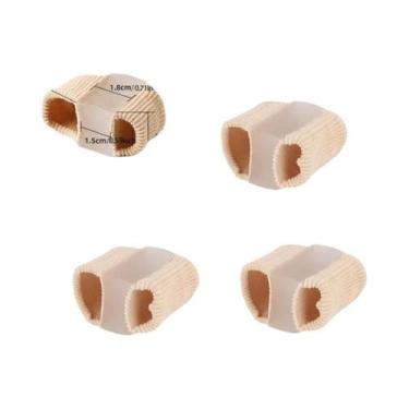 Imagem de Separador De Dedos Ortopédico De Silicone 3/6 Peças Corretor De Joanet