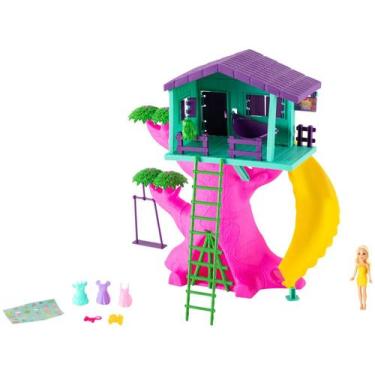 Imagem de Casa Na Árvore Da Judy Com Escorregador E Balanço - Samba Toys