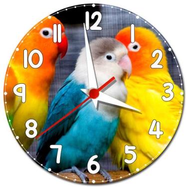 Imagem de Relógio de Parede Agapone Casa de Passarinho Decoração - Gringos House