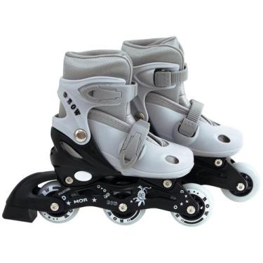 Imagem de Roller Infantil Cinza - Tamanho P 30-33 - Mor, Cinza, 31 ao 34