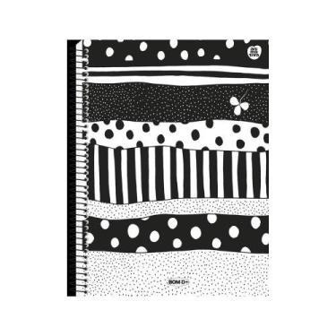 Imagem de Caderno Universitário Espiral 15 Matérias 240 Folhas Material Elegante