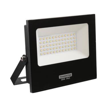 Imagem de Refletor LED 4500 lm 50 W 6500 K Luz Branca Tramontina, Branca, 50W, 1