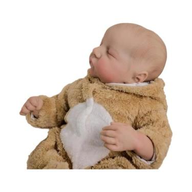 Imagem de Boneca Reborn Realista De 18 Polegadas, Boneco De Menino Recém-Nascido