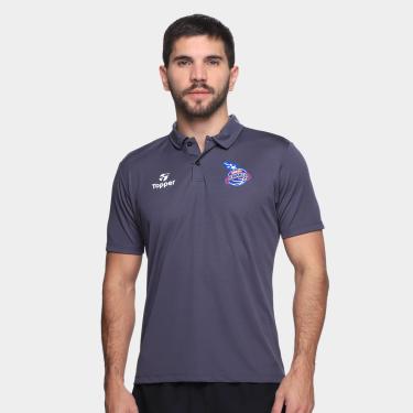 Imagem de Camisa Polo Topper Franca Treino CT Masculina-Masculino