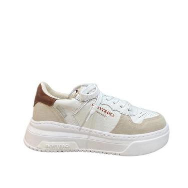 Imagem de Tênis Bottero 365103 Couro Plataforma 4cm Conforto Urbano-Feminino