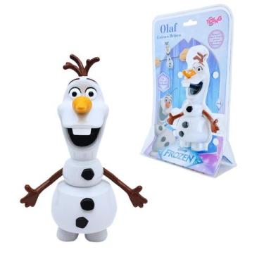 Imagem de Boneco Olaf Frozen Elástico Toyng Estica Muito Brinquedo Infantil Dive