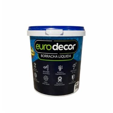 Imagem de Borracha Líquida Impermeabilizante Eurodecor Premium Flexível Antimofo
