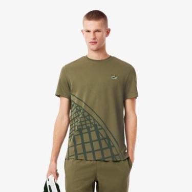 Imagem de Camiseta Lacoste de Tênis Estampada Ultra-Dry Masculina-Masculino