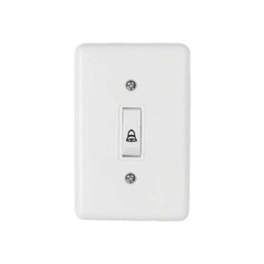 Imagem de Interruptor para Campainha Stylus com Design Moderno e Instalação Prática Ilumi
