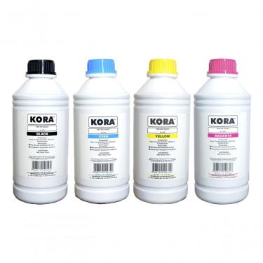 Imagem de Kit4 Litro Tinta Kora Compatível Modelo L1300-l1250-l3110