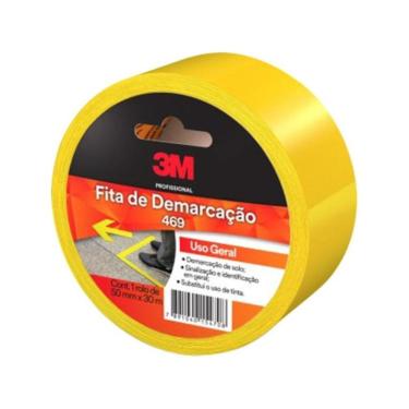 Imagem de Fita De Demarcação 50mmx30m Amarela 3m