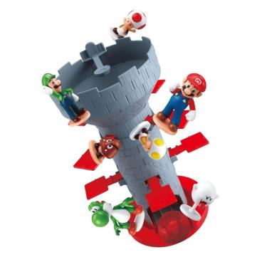 Imagem de Jogo de Habilidade Super Mario Blow Up! Shaky Tower de Equilíbrio com Peças Empilháveis...