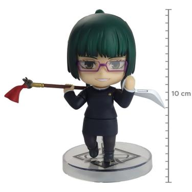 Imagem de Action Figure Maki Zenin - Nendoroid Articulada com Três Placas Faciais e Acessórios em...