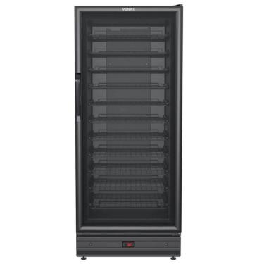 Imagem de Adega Venax 285 Litros Preto Fosco Porta De Vidro Para 83 Garrafas 110V 7849