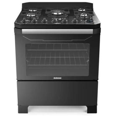 Imagem de Fogão Itatiaia 5 Bocas Digital Itamaster Preto - Bivolt