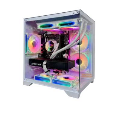 Imagem de PC Gamer Aquario Preto ou Branco  Ryzen 7 5700X  Radeon RX 7600 8GB  1