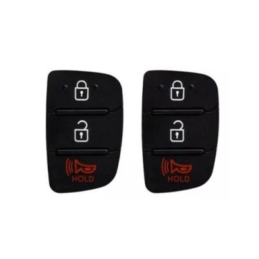 Imagem de 2 Capa Chave Borracha Hyundai Hb20 Hb20s Hb20X Ix35 - Luxy