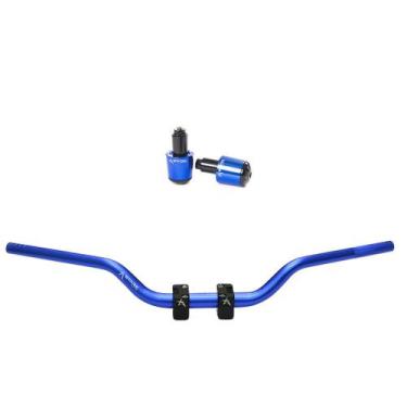 Imagem de Kit Esportivo Peso Guidão 28 Naked Com Adaptador Moto - Stark Race, Az