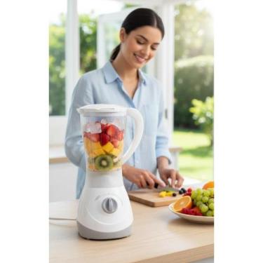 Imagem de 2x Liquidificador 550W 2 Velocidades Pulsar 1,9L Resistente - Congratu
