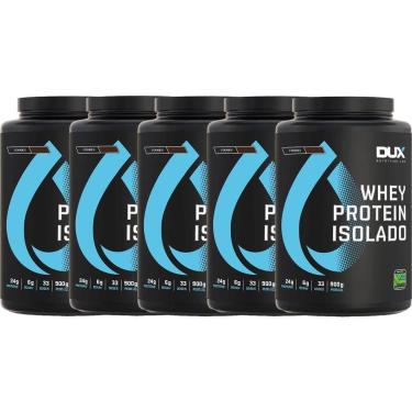 Imagem de Kit 5X Whey Protein Isolado - 900g Cookies - Dux Nutrition-Masculino