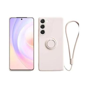 Imagem de Capa De Telefone Samsung Galaxy Com Anel Magnético De Silicone S25 S24