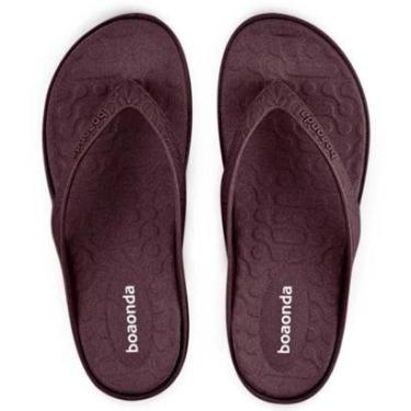 Imagem de Chinelo Feminino Casual Palmilha Ortopédica Boaonda Leve-Feminino