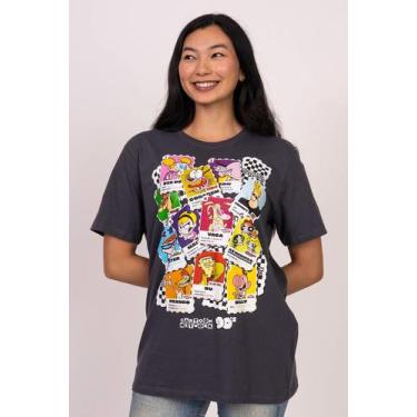 Imagem de Camiseta Cartoon Network Cards Retro - Piticas, PP, Chumbo