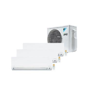 Imagem de Ar Condicionado Tri Split Hi Wall Inverter Daikin Lite Smart 3x9000 BTU/h Frio 3MKC18S5...