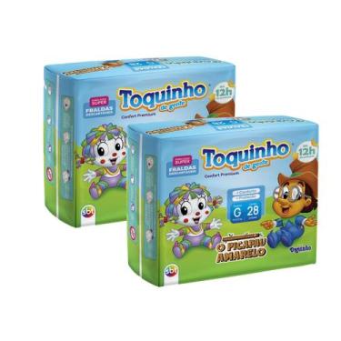 Imagem de Fralda Toquinho De Gente Confort Premium - Atacado 1 Ou 2 Pacotes - P 