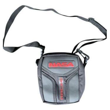 Imagem de Shoulder Bag Pochete Nasa Lateral Resistente Impermeável, Vermelho