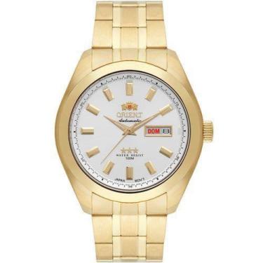Imagem de Relógio Orient Automático Dourado Masculino 469GP075F S1KX