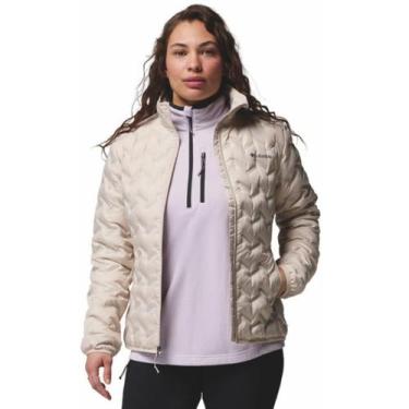 Imagem de Jaqueta Down Columbia Feminina Delta Ridge II Original, Bege claro, M