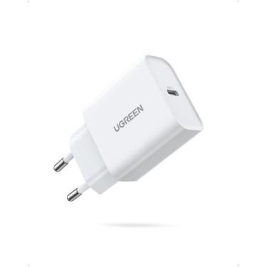 Imagem de Carregador UGREEN 20W USB C PD 3.0 rápido Para iPhone-16-15/Series-iPa