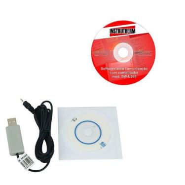 Imagem de Kit Cabo Comunicação Software Dados Usb Driver Utilizado Diversos Equi