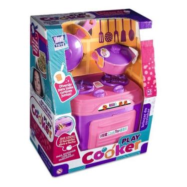 Imagem de Cozinha Infantil Panelinhas E Fogão - Zuca Toys