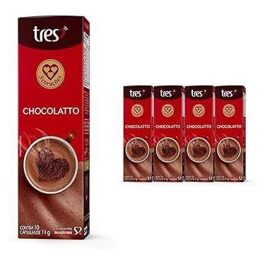 Imagem de Kit com 20 Cápsulas Chocolatto Chocolate Quente levemente adocicado 3 