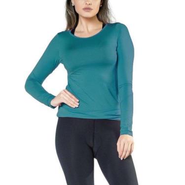 Imagem de Camiseta Elite Gud Mauss Feminina, Turquesa, M