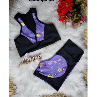 Imagem de Conjunto fitness em suplex - Cidia fashion
