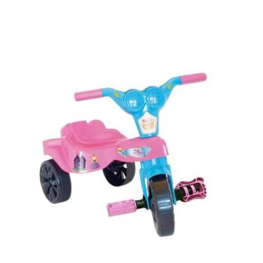 Imagem de Triciclo Infantil Kepler para Meninos e Meninas com Pedais, Rosa