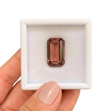 Imagem de Turmalina Vermelha Baguete Retangular 21,28ct - ENE2ESE