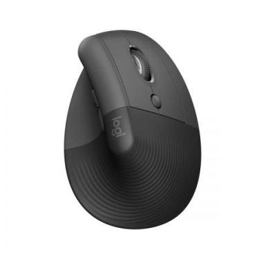 Imagem de Mouse sem fio USB vertical Lift for Business Graphite - Logitech