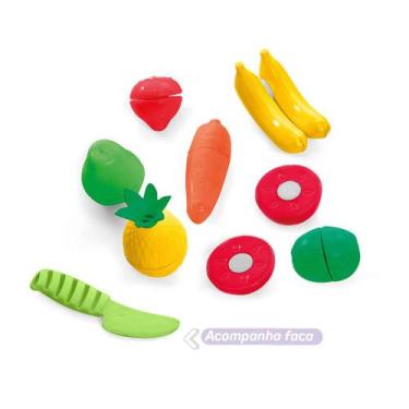 Imagem de NUTRI FEIRINHA  Frutas e Verduras com tiras autocolantes  TaTeTi - Cal