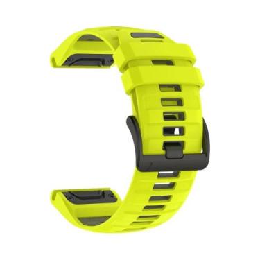 Imagem de 2 Peças Pulseira De Silicone QuickFit 26mm 22mm Para Garmin Fenix 8 pr