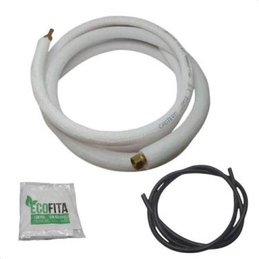 Imagem de Kit Instalação Ar Condicionado 24 A 30btus 8 Metros 5.8 3.8 - KIT RESF