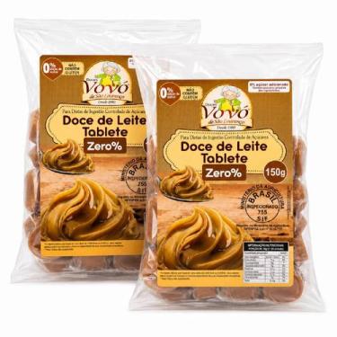 Imagem de Kit 2 Doce de Leite Puro Zero Ad. Açúcar VOVÓ 150g - Doces Vovó De São