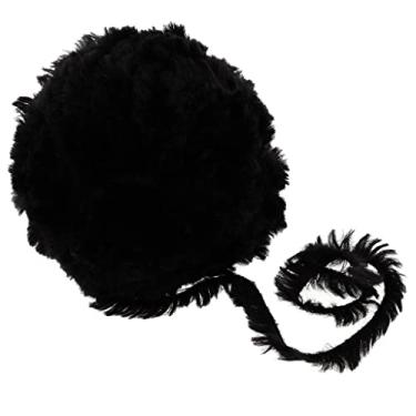 Imagem de Newmind Fio de pele sintética macio para cílios e tricô – Preto