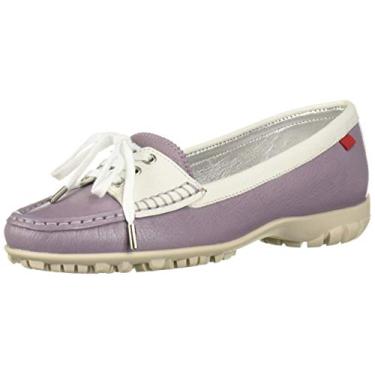 Imagem de MARC JOSEPH NEW YORK Sapato de golfe feminino feito no Brasil Liberty, Lavanda granulada, 11