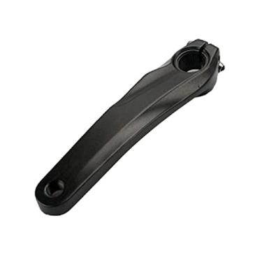 Imagem de Eixo de dobramento da manivela da roda da bicicleta com a liga de alumínio da engrenagem deixou a manivela 170mm BMX peças de substituição da manivela da manivela da manivela oca do braço M4050