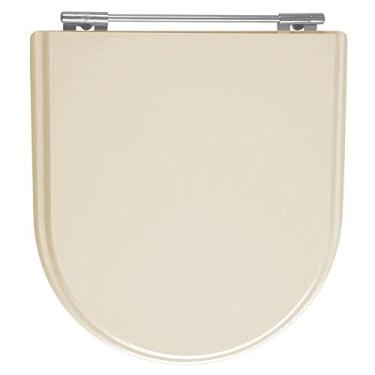 Imagem de Assento Sanitário Poliester Calypso Bone (bege) para vaso Incepa
